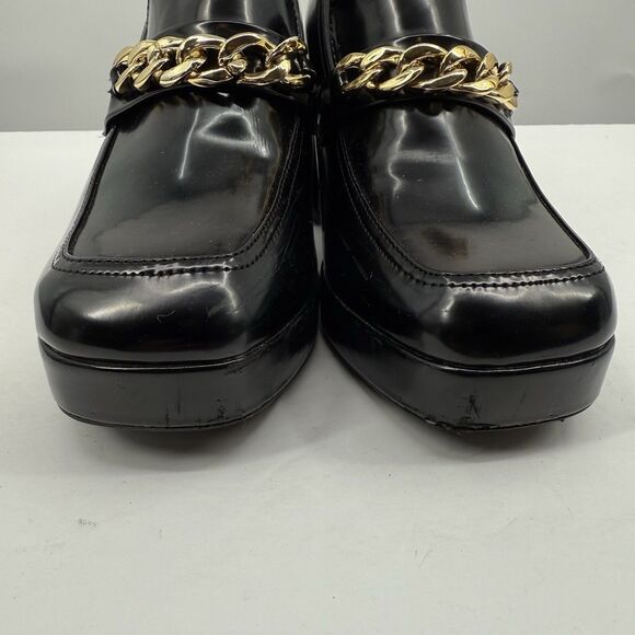 Dream Pairs Black Platform Loafers US 8.5 Chunky  Academia Y2K Style Gothic - Picture 6 of 15
